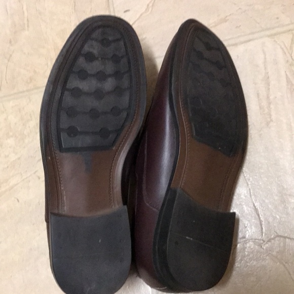 Vintage .Executive Division Haband Slip-on Shoes Brown Leather Sz 10.5 US EUC - Picture 5 of 8
